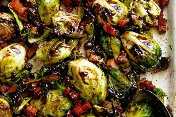 Grilled Brussels Sprouts with Bacon Recipe