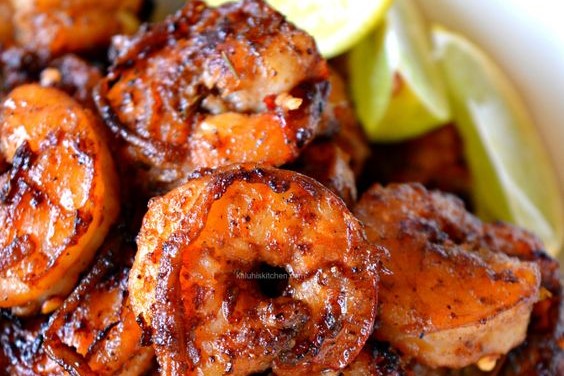 Spicy Honey Grilled Shrimp Recipe