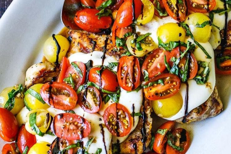 Grilled Caprese Chicken Recipe