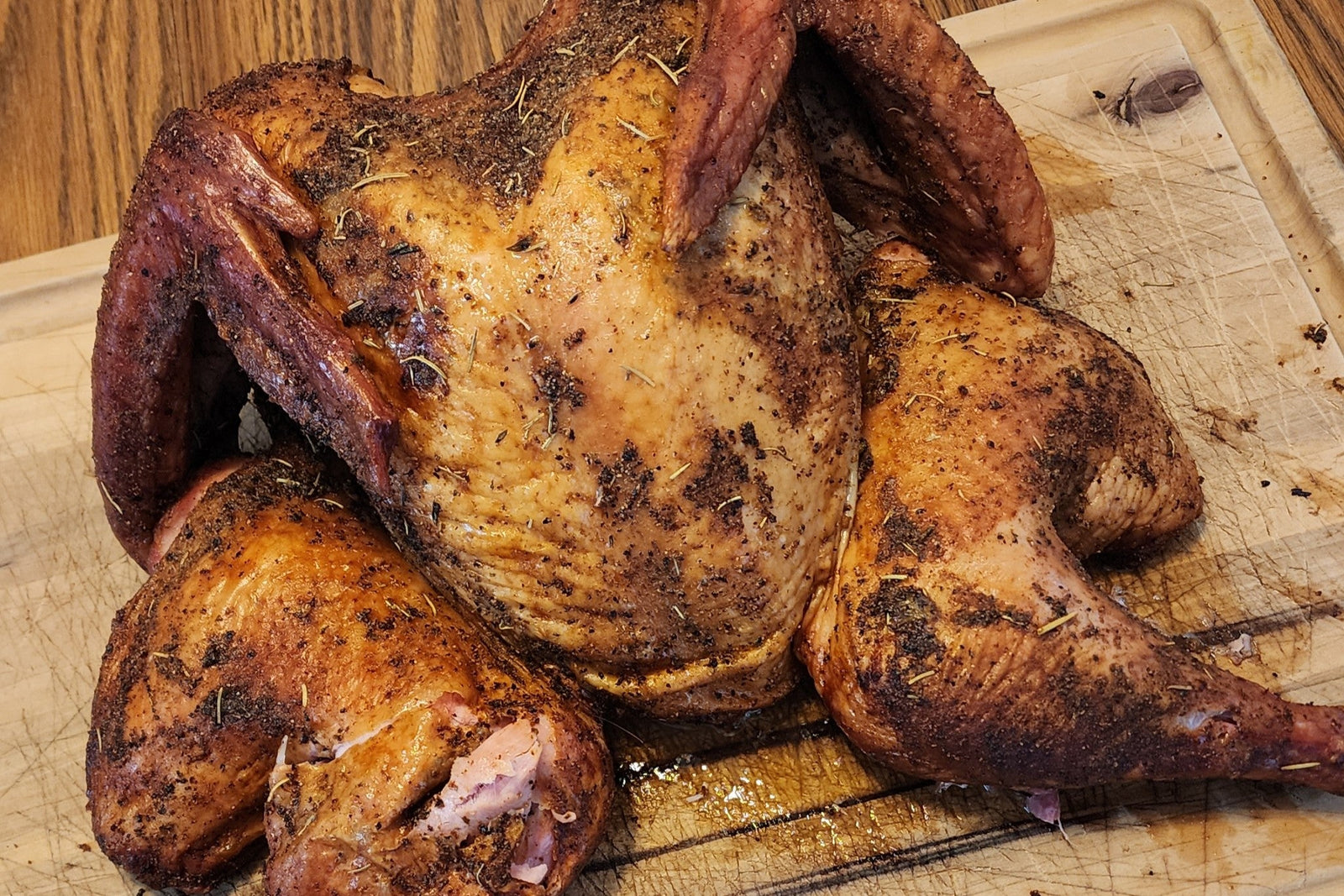 Grilled Spatchcock Turkey Recipe