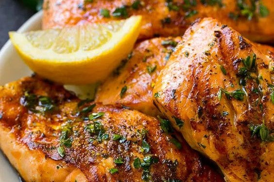 Quick and Easy Lemon & Herb Grilled Salmon