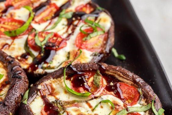 Grilled Stuffed Portobello Mushrooms Recipe - Braizebbq