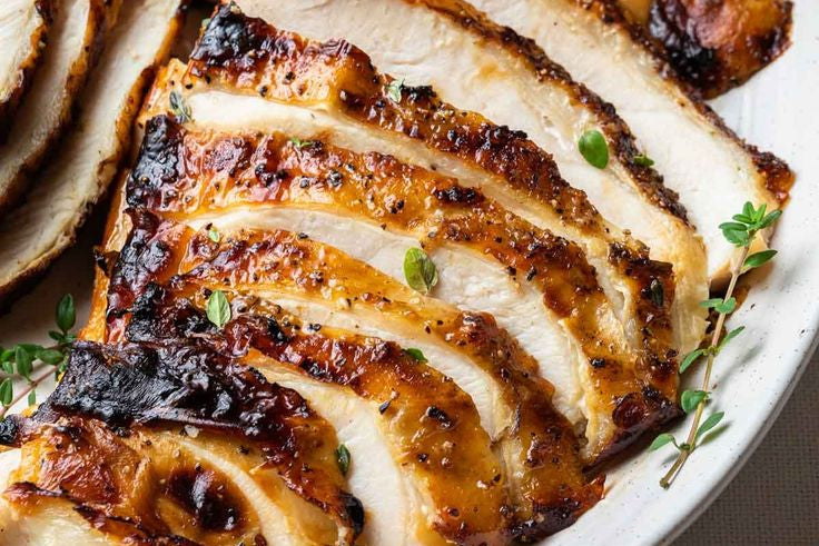 Grilled Apple Cider Turkey Breast 