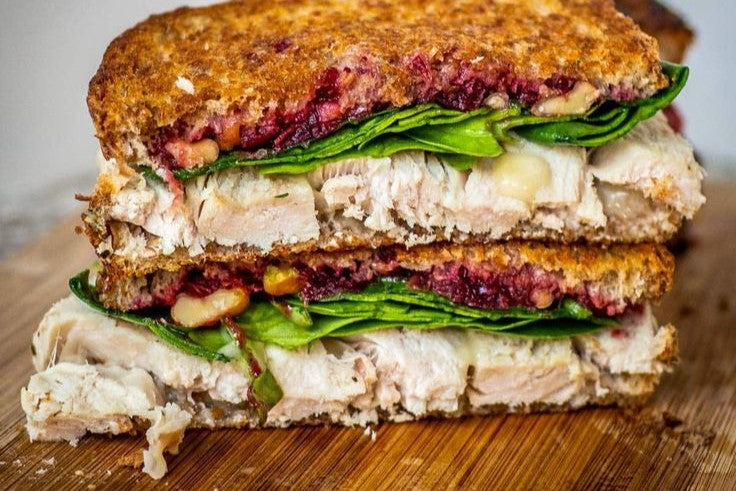 Grilled Turkey & Cranberry Panini Recipe