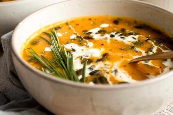 Grilled Butternut Squash Soup Recipe