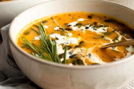 Grilled Butternut Squash Soup Recipe