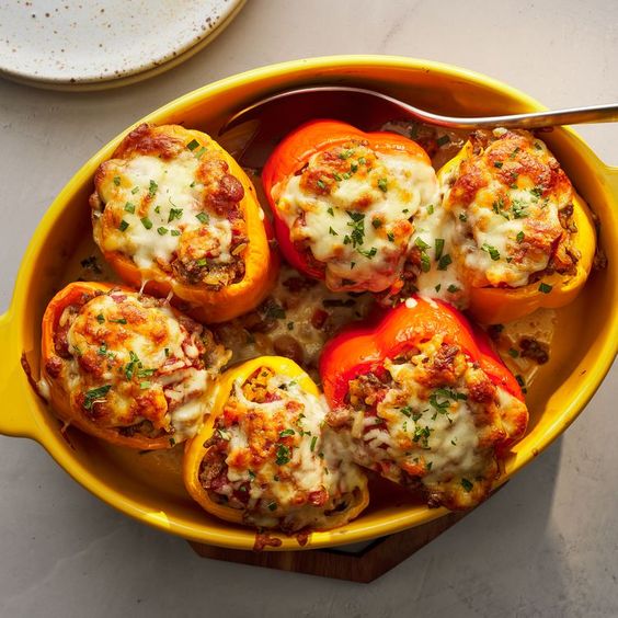 Grilled Stuffed Bell Peppers Recipe