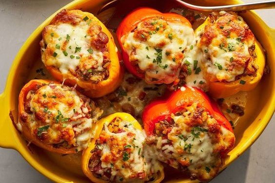 Grilled Stuffed Bell Peppers Recipe - Braizebbq