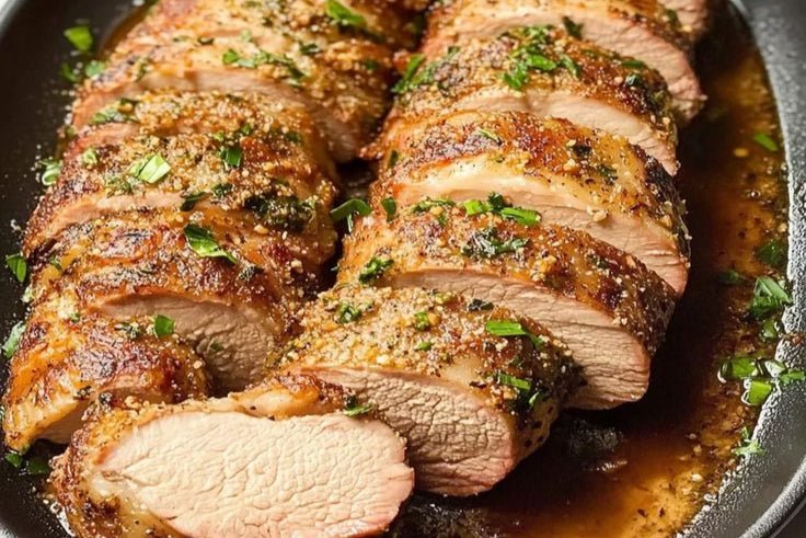 Grilled Pork Tenderloin with Herb Marinade Recipe