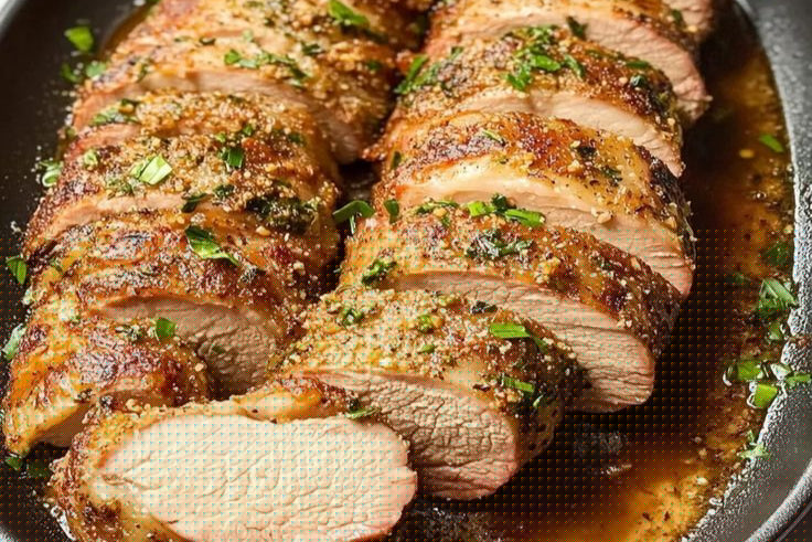 Grilled Pork Tenderloin with Herb Marinade Recipe
