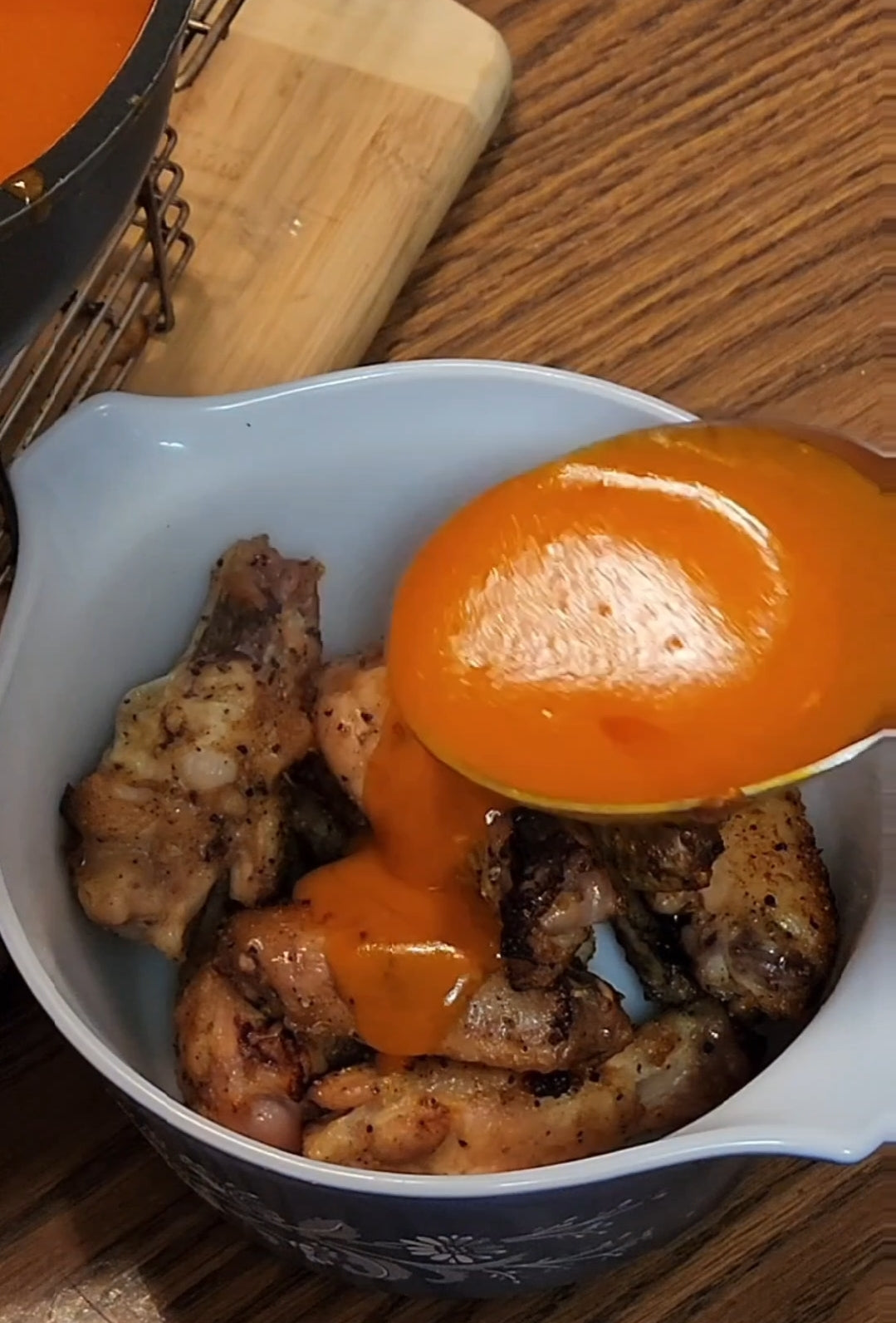 Easy Grilled Buffalo Chicken Wings