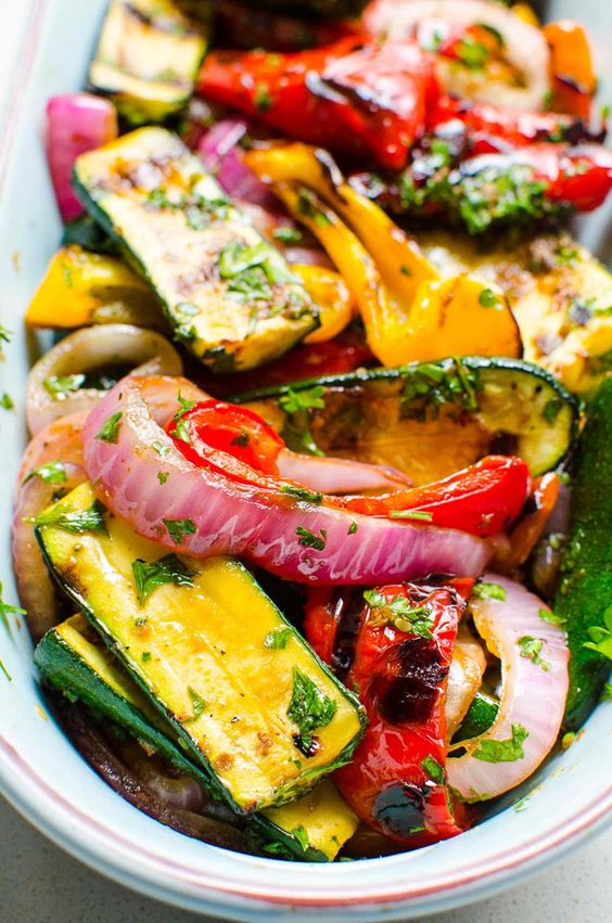 Grilled Vegetable Platter with Balsamic Glaze Recipe