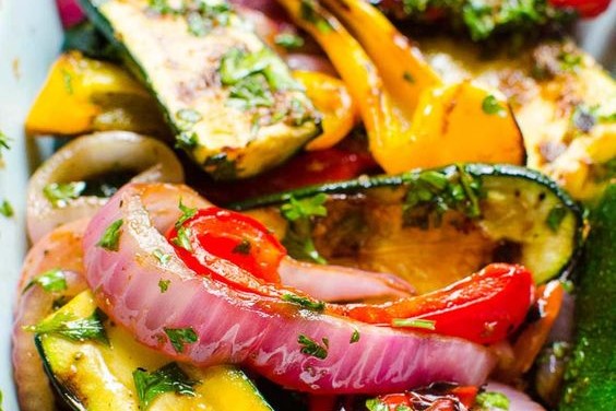 Grilled Vegetable Platter with Balsamic Glaze Recipe