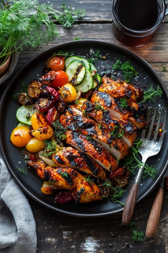 Grilled Chicken and Veggie Recipe