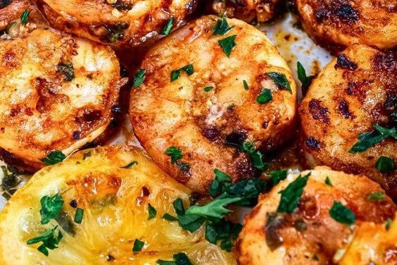 Grilled Lemon Herb Shrimp Recipe