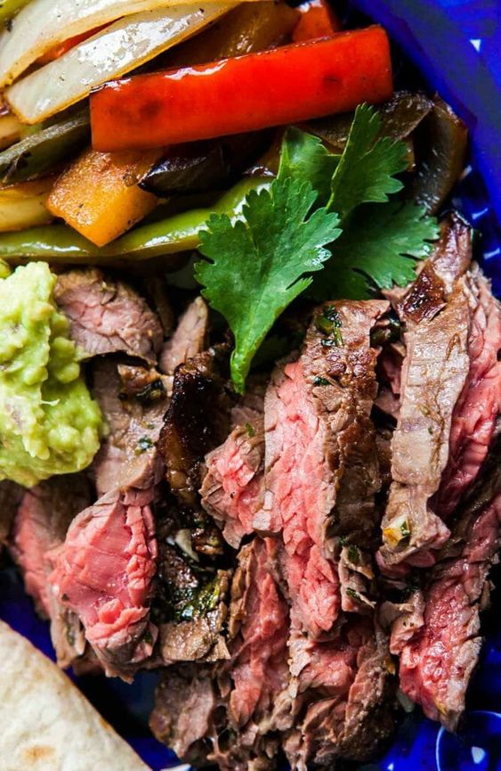 Grilled Steak Fajitas Recipe