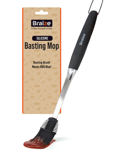 WS - Long Grill Basting Mop (Carton of 6) - Braize BBQ